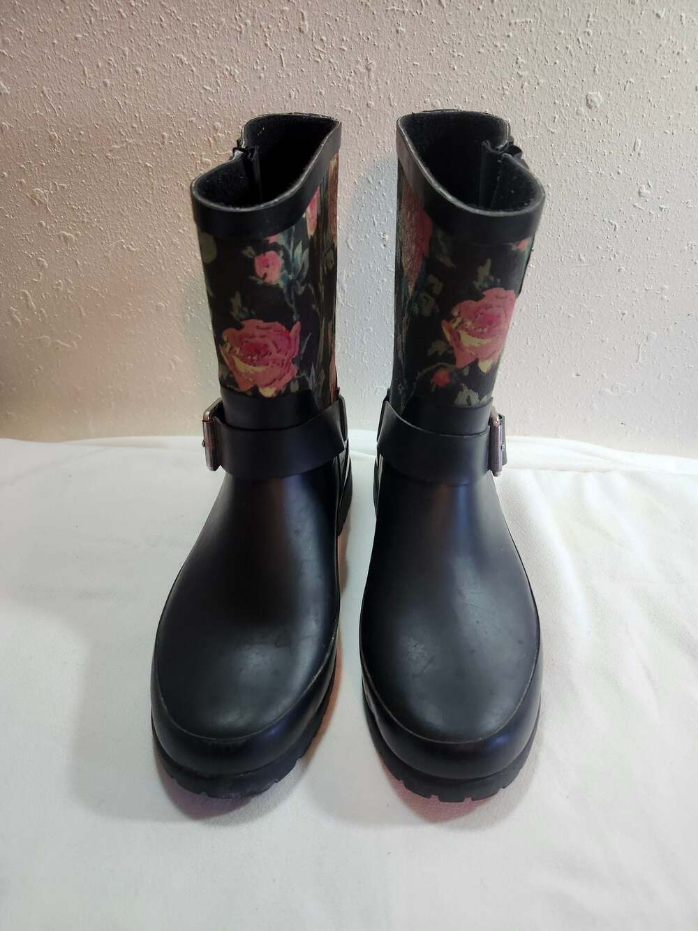 Lauren Ralph Lauren Mora Floral Print Rubber Rain Boots